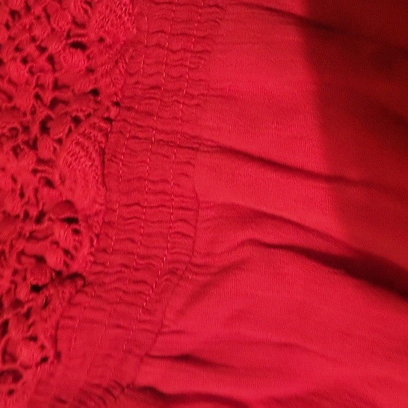 🔴🍀Lucky Brand Strapless Dress SZ Med - Picture 8 of 10